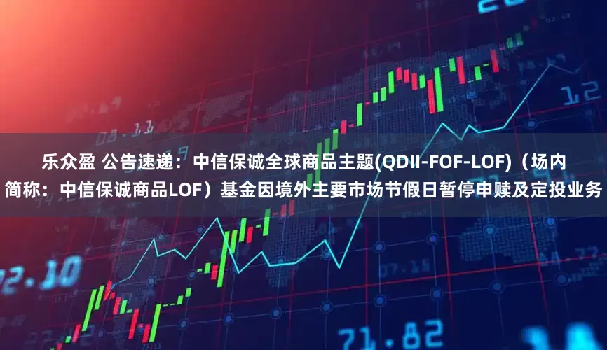 乐众盈 公告速递：中信保诚全球商品主题(QDII-FOF-LOF)（场内简称：中信保诚商品LOF）基金因境外主要市场节假日暂停申赎及定投业务